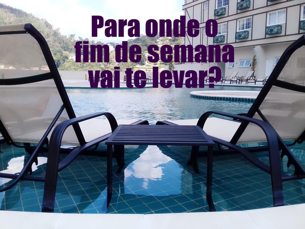 Maravilhoso Flat Em Itaipava Apartment Petropolis  Bagian luar foto